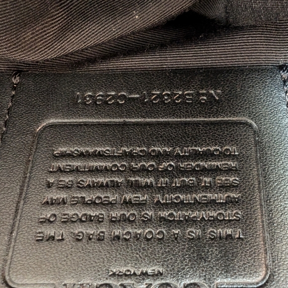 Coach Graham Pack / Black / UNISEX - Picture 8 of 8